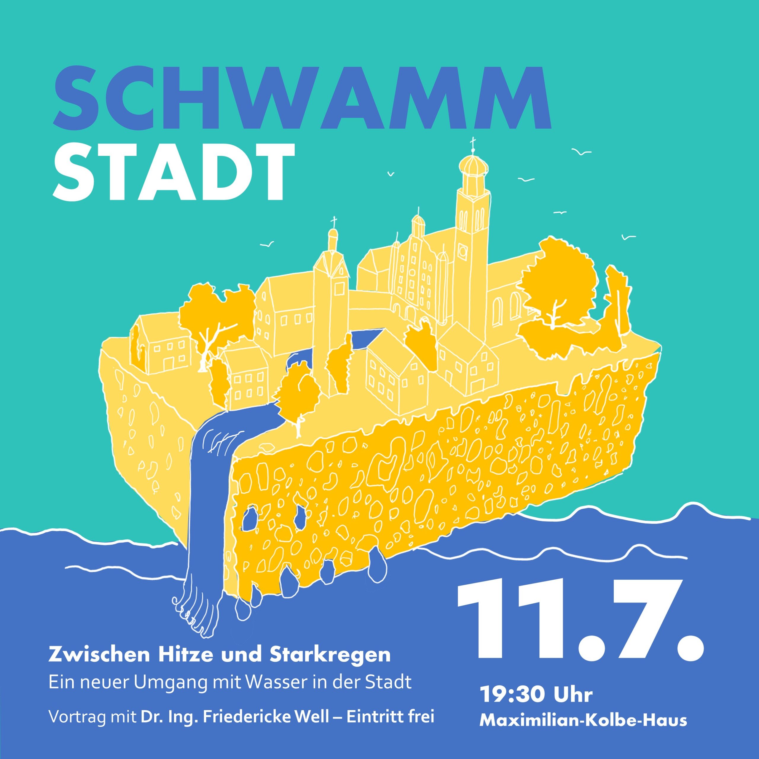 Schwammstadt Memmingen, Klimaanpassung, Vortrag